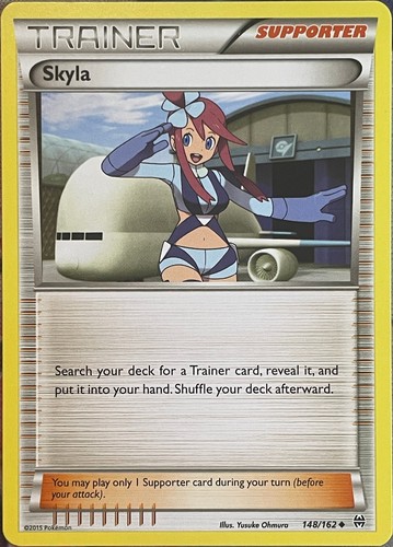 Skyla - 134/162 - XY Breakthrough Pokemon 2015
