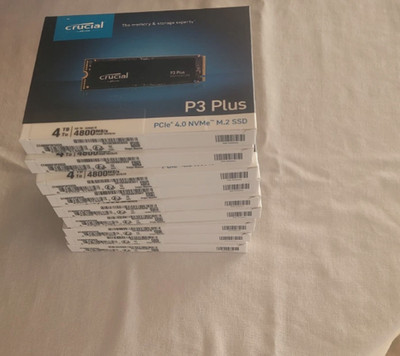 Crucial P3 Plus 4TB NVMe Internal SSD (CT4000P3PSSD8)