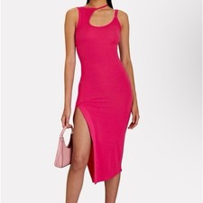 Alix NYC Allen midi dress pink S