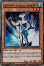 LED6-DE018 NEO-SPACIAN AQUA DOLPHIN COMMON 1.AUFLAGE YuGiOh KARTE