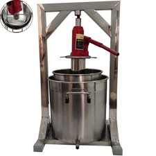 22L Manual Hydraulic Stainless Steel Press Machine for Wine/Oil/Honey