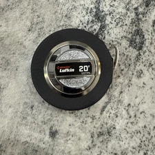 CRESENT LUFKIN C21616THBLKN Anchor Chrome Clad Tape Measure 20’