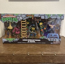 Playmates TMNT 1988 Remastered Animated Figure 6-Pack - Action Figures In Stock