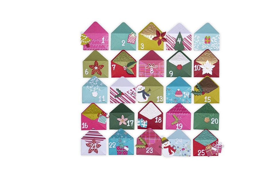 Set Festive Envelope by Chapter Sizzx Thinlits Stanzschablonen 13PK Festliche... - Bild 4 von 4