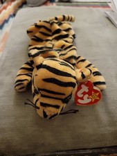 Ty Beanie Baby Stripes The Tiger MINT S Unique Retired 1995 Ee26 Many Errors