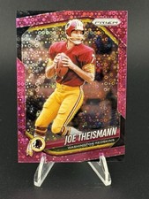 2025 Panini Prizm Joe Theismann Pink Disco No Huddle /25 Washington Redskins