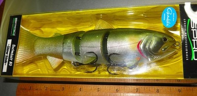 SPRO SWIMBAIT 80 Slow Sink 8'' SSB80Z 1SCA #11 Chrome Ayu NEW