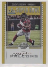 2017 Panini Contenders Optic Super Bowl Gold Prizm 6/10 Devonta Freeman pm6