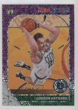 2019-20 Panini NBA Hoops Premium Stock Purple Disco Prizm Gordon Hayward #9 8k4
