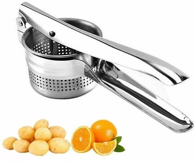 Robuste Stahl Kartoffelpresse Püree Stampfer Entsafter Gemüse Obst Presse Maschine UK