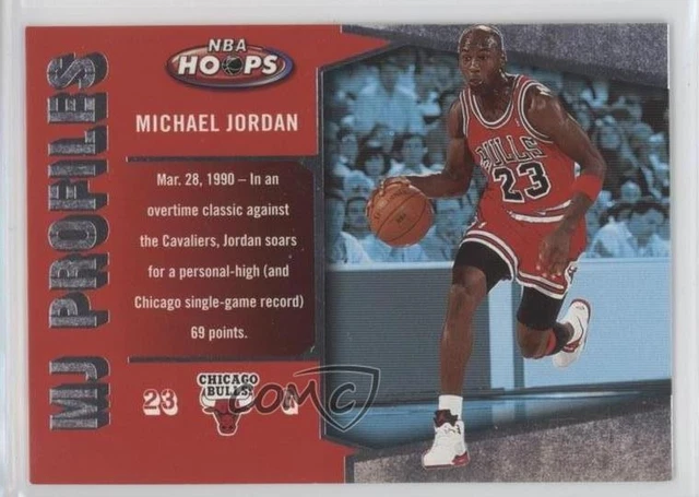 2005-06 NBA Hoops MJ Profiles Michael Jordan #MJ-21 HOF
