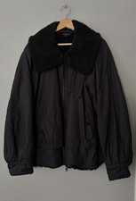 Engineered Garments Mens Black Zip Bomber Jac...