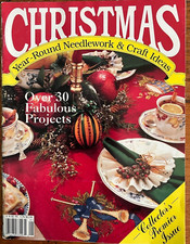 Christmas Year Round Needlework  Craft Ideas over 30 Projects 1990 G5170 