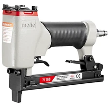 Meite 7116B Pneumatic Staple Gun 22 Gauge 3/8" Crown 1/4"-5/8"Upholstery Stapler