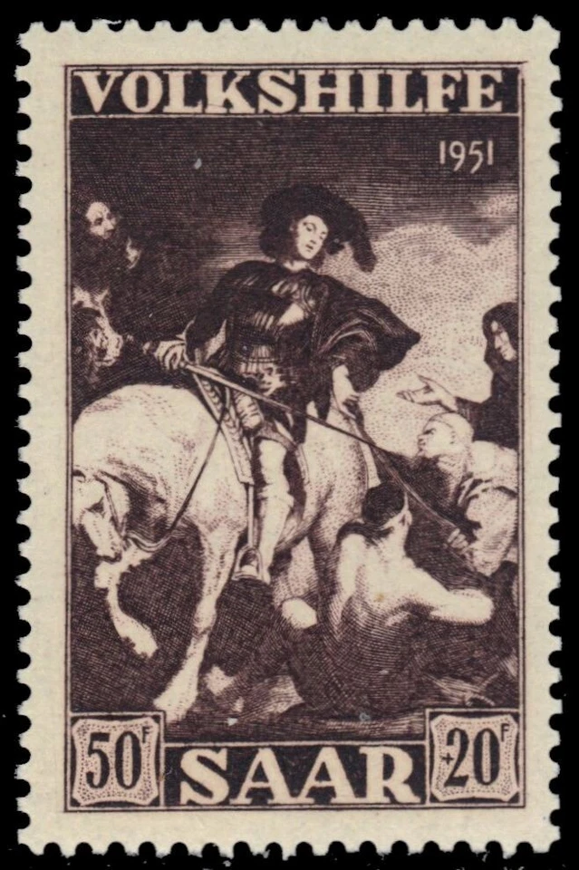 SAAR B88 - Child Welfare Fund "St. Martin the Beggar" (pb55814) - Image 1 of 1