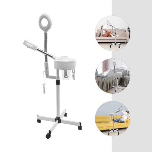 2 in 1 Facial Steamer 5x Magnifying Lamp Hot Ozone Machine Spa Beauty Salon USA - Picture 10 of 21