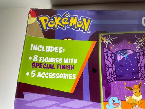 Pokémon Halloween Avvento 13 Giorni Calendario Conto alla Rovescia Pikachu Eevee Cubone Zubat - Foto 20 di 24