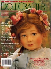 Doll Crafter Magazine August 1998 Pull Out Pattern Doll Costuming Sculpting