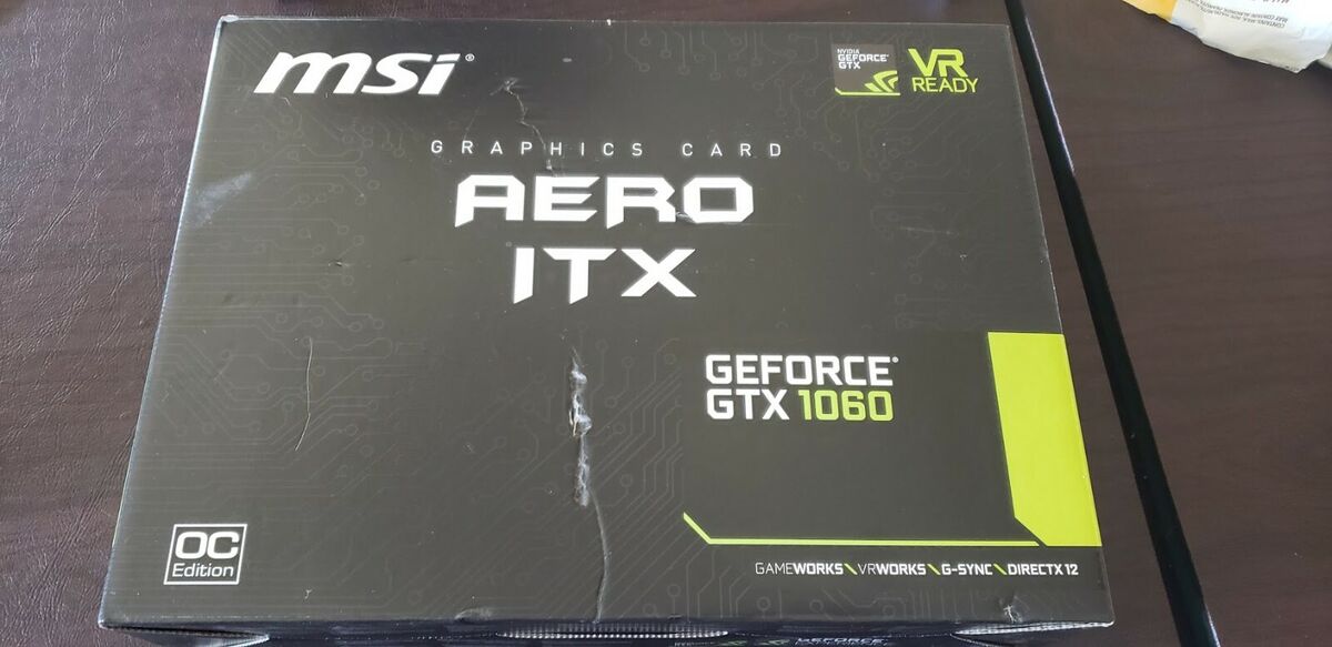 msi GTX 1060 AERO 6G OC | eBay