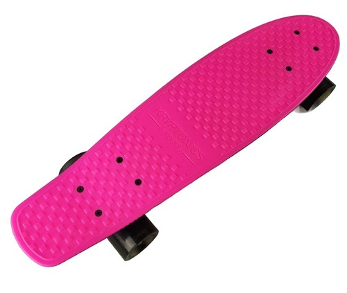Kryptonics Torpedo 22” Penny Board Skateboard Hot Pink OTTIME CONDIZIONI  - Foto 1 di 13