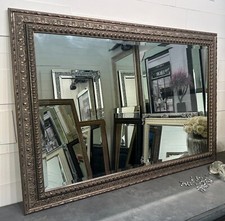 Mirror XL Antique Gold Shabby