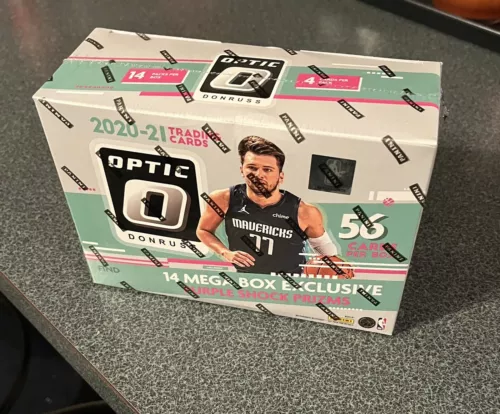 2020-21 NBA Donruss Optic Basketball MEGA BOX Purple Shock Prizm - Sealed