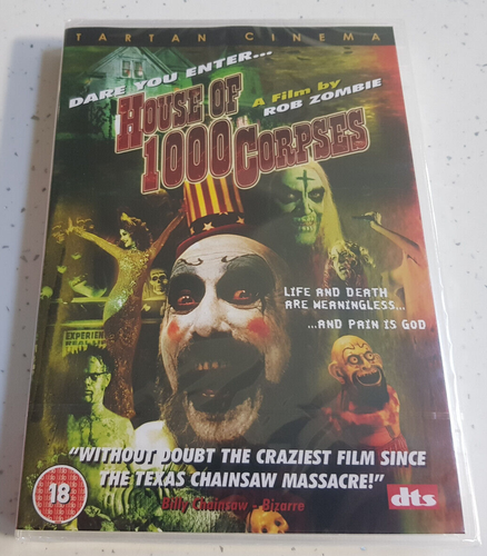 House of 1000 Corpses   -  DVD -  New & Sealed   Rob Zombie - Foto 1 di 2