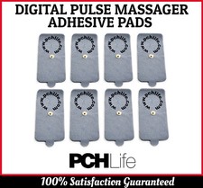 Digital Pulse Massager Adhesive Pads 8 XXL Pads Ensure Maximum Muscle Relief