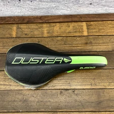 SDG Duster Seat Green Neon Cromoly Rail Vintage Saddle BMX MTB Road Mountain