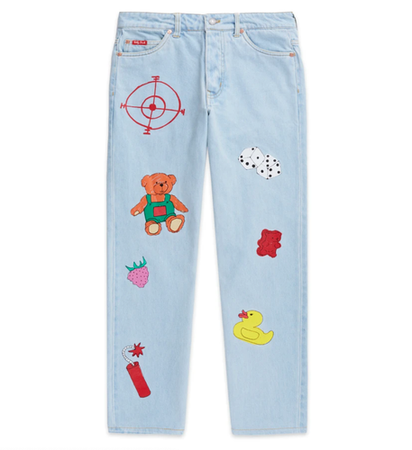 NWT Teddy Fresh DOODLE JEANS BY HILA 