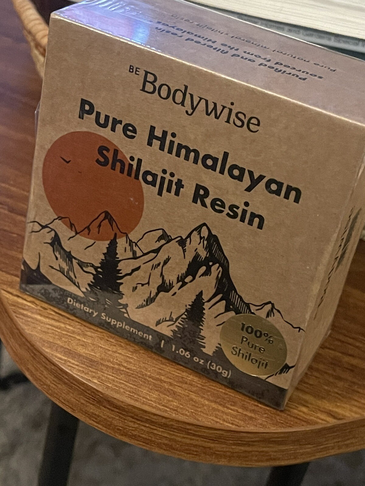 Be Bodywise Pure Himalayan Shilajit Resin | 85+ Trace Minerals & Fulvic Acid NIB