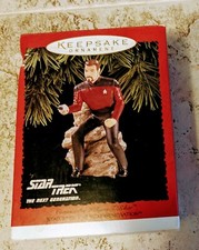 Hallmark Keepsake Ornament Star Trek Next Generation Commander William T. Riker
