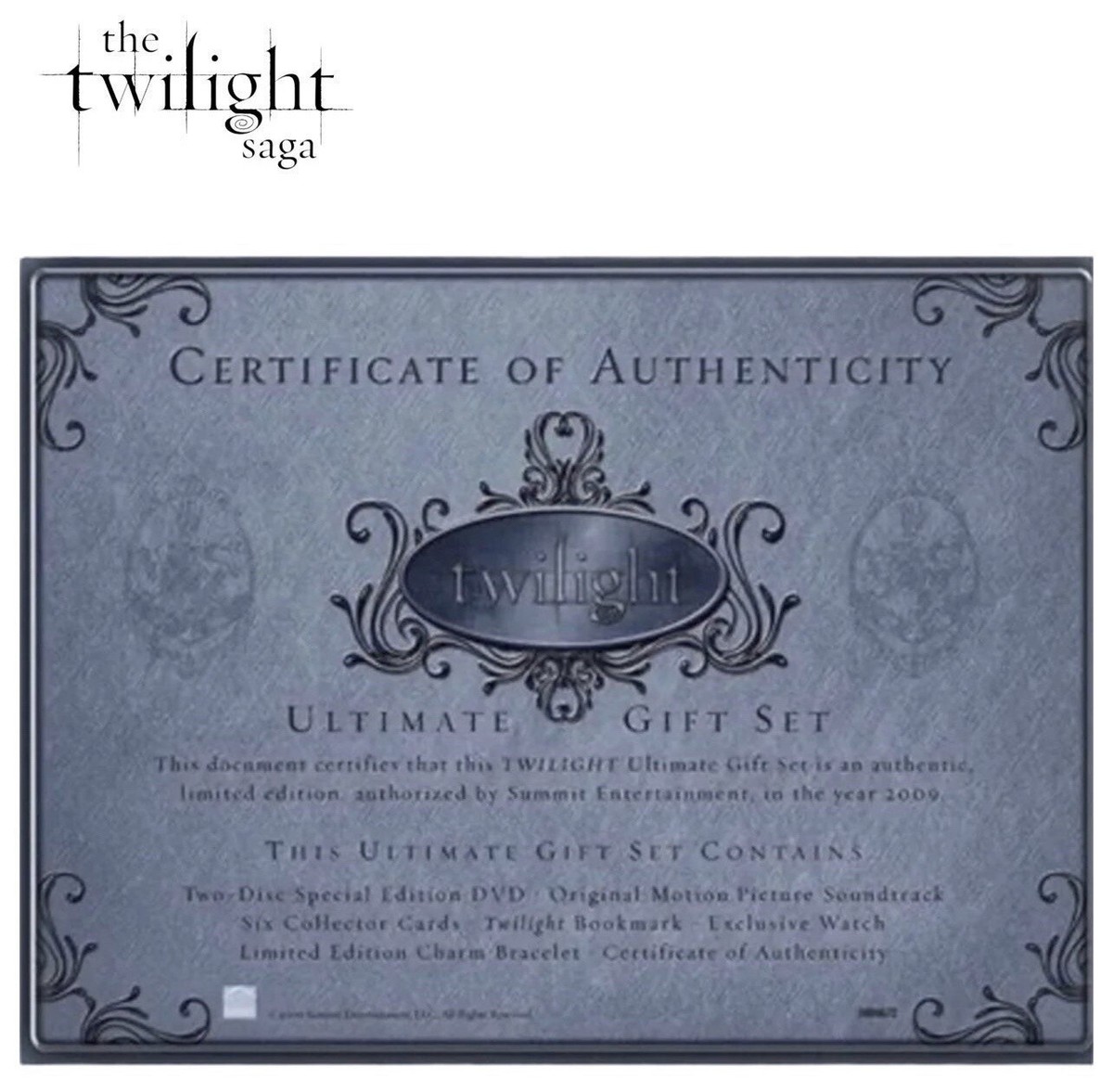 トワイライトTwilight Ultimate Gift Set 限定版・未開封 Twilight Ultimate Collector's Gift Set – Limited Edition DVD +