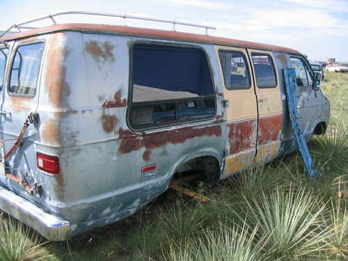 '71-'78 Dodge Van COMPLETE HEADLIGHT ASSEMBLY parting out 6 vans - parts only - Picture 6 of 11