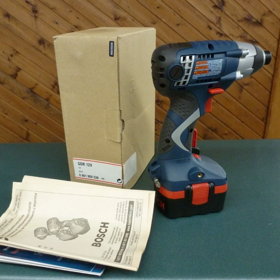 Bosch New Genuine 12V Cordless 1/4” Hex Impact Driver Model 23612 & BAT045 - Image 2 of 4