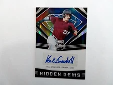 2020 Panini Elite Extra Edition Hidden Gems Black Kale Emshoff #HG-KE Auto d