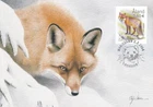 FINLAND ALAND 2004 THREE FIRST DAY COVERS ON MAXI CARDS, MAMMELS