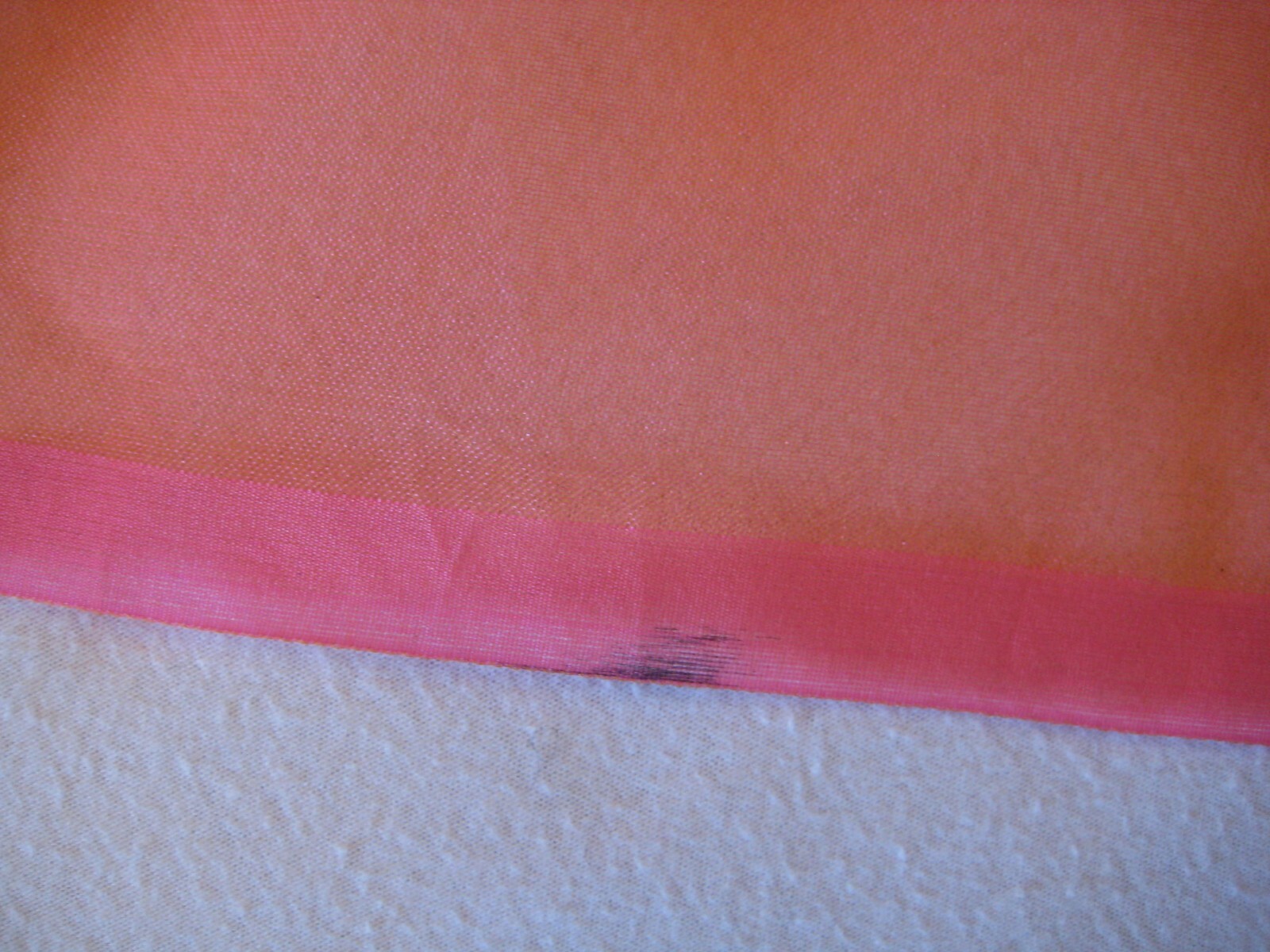 Indian rectangular shot silk semi transparent pin… - image 5