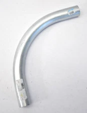 Halex EMT 90° Elbow 1-1/4" 64412 Thin Wall Tubular Conduit Tool Galvanized