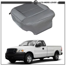 Driver Side Gray Cloth Bottom Replacement Seat Cover For Ford F-150 2004-2008