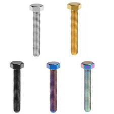 Titan-Schraube M8x50mm Kettenspanner Einstellschrauben Mutter Kits Für Motorrad