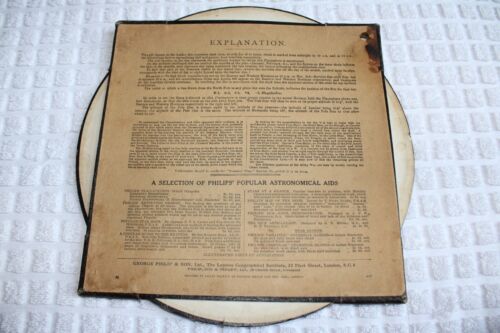 Philips' Planisphere Showing the Principal Stars - Picture 13 of 15
