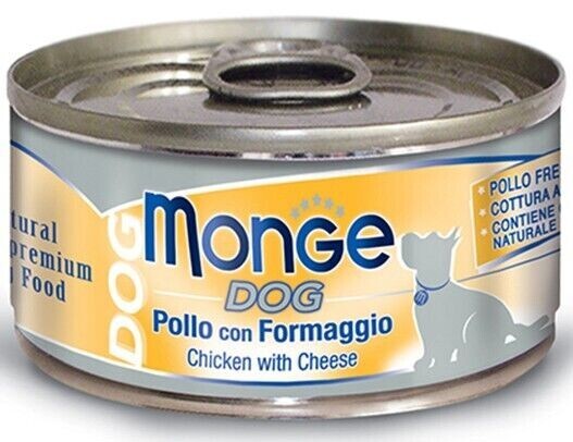 MONGE DOG NATURAL 95GR 24 SCATOLETTE