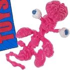 Vtg TMNT Mutagen Man GUTS brain organs Ninja Turtles pink accessory body part