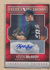 Kevin McAvoy 40 2014 Elite Extra Edition Franchise Futures Autograph Auto /799