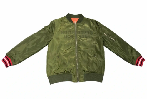 Bomber Ma-1 Reversible Supreme x Undercover Generation F*ck You