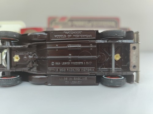 Matchbox Y11 Lagonda & Y15 Packard Victoria Models Of Yesteryear Cars X2 READ De - Picture 6 of 21