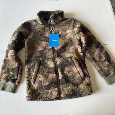 Columbia Youth Boys Rugged Ridge II Sherpa Full Zip Size S