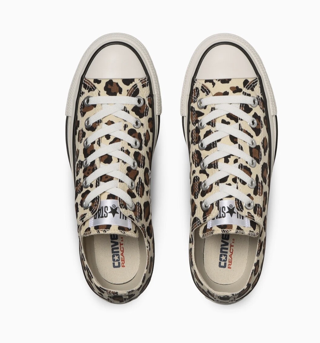 早い者勝ち CONVERSE ALL STAR R LEOPARD OX アクセントに◎ Converse ALL STAR Ⓡ LEOPARD OX 31311780 New With Box From
