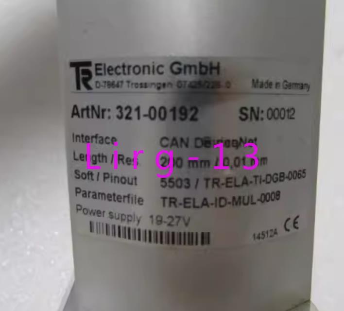 1pc used TR-Electronic D-78647 ArtNr :321-00192 | eBay
